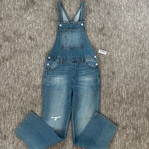NEW Old Navy Denim Bibs Children's XL 14-16 Overalls